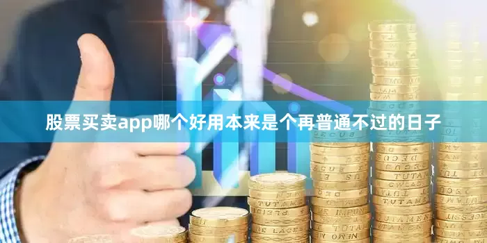 股票买卖app哪个好用本来是个再普通不过的日子